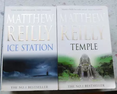 Matthew Reilly X 2 - ICE STATION + TEMPLE • $19.99