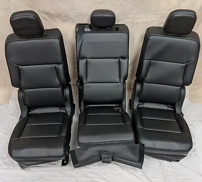 2023 Ford Explorer OEM Black 2nd Row Seats XLT Limited ST Timberline Platinum • $321.30