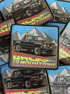 Toyota Retro 4x4 Back To The  Future Style Patch For 4Runner Tundra Tacoma • $13