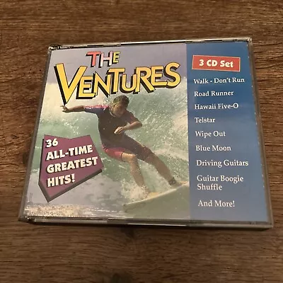 Ventures - 36 All-Time Greatest Hits - 3 CD Set 1997 G&C Music EMI • $29.99