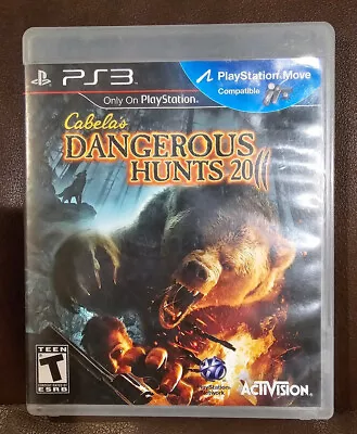 Cabela's Dangerous Hunts 2011 PS3 Playstation 3 Game • $4.98