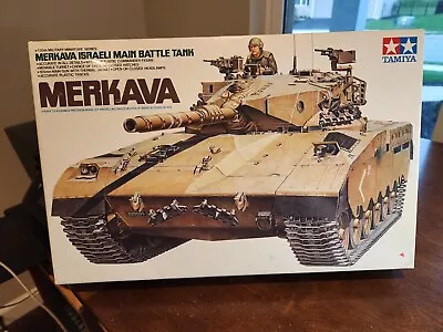 NEW Tamiya 1/35 Model Military Tank Kit Merkava Israeli Main Battle Mm127 3627 • $21.97