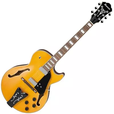 Ibanez George Benson GB10EM Signature Hollow Body Electric Guitar Antique Amb... • $699.99