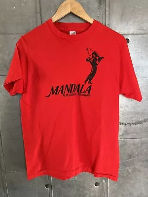 Vintage Mandala Folk Dance T Shirt Large Hanes 70s 80s Vtg Single Stitch • $18