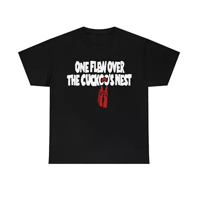 One Flew Over The Cuckoo’s Nest Logo Shirt  Retro Vintage Film 70s T-shirt • $23.99