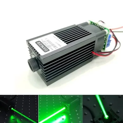 $184.89 • Buy Focusable 520nm 1W DOT Green Laser Diode Module TTL Engraving All-in-One Machine