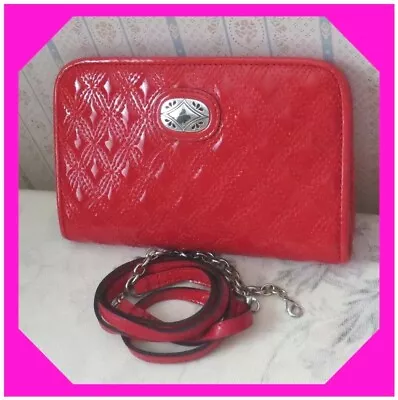 BRIGHTON DISCO FEVER Candy Apple Clutch Crossbody WALLET HANDBAG Nwtag  $135 70% • $40.50