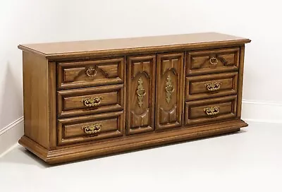 THOMASVILLE Segovia Spanish Mediterranean Oak Triple Dresser • $1295