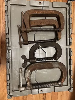 Vintage C Clamps Heavy Duty • $30