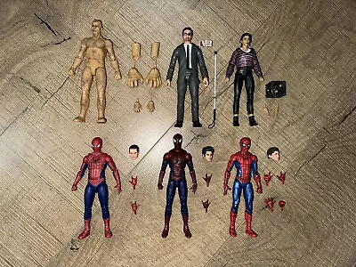 Marvel Legends Spider-Man No Way Home Lot Of 8 Figures (See Photos) • $91