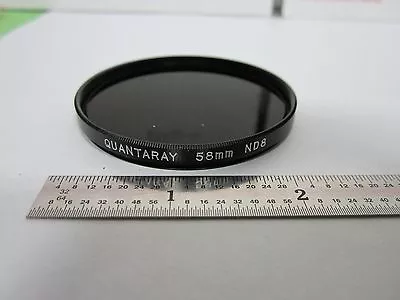 OPTICAL QUANTARAY  FILTER 58 Mm ND8 LASER OPTICS BIN#F2-99 • $49