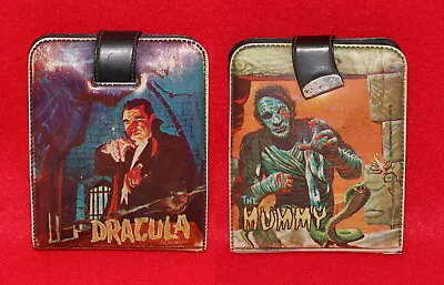 Universal Monsters Dracula Mummy SPP Wallet 1963 Hardest In Series +C P Ards • $899.95
