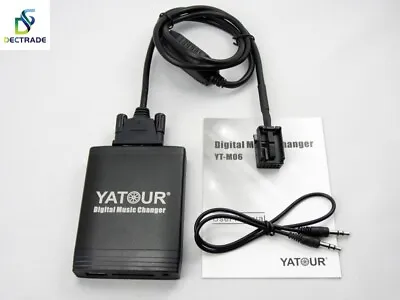 $67.99 • Buy Digital CD Music Changer USB SD AUX MP3 Interface For RD4 Peugeot Citroen Radio