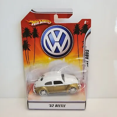 Hot Wheels VW Rat Rods 1952 Beetle Gold White 1/50 HTF • $34.99