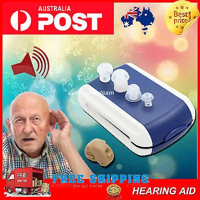 New Hearing Aid Aids Sound Amplifier Adjustable Tone Stealth Invisible TypeB AU • $21.50