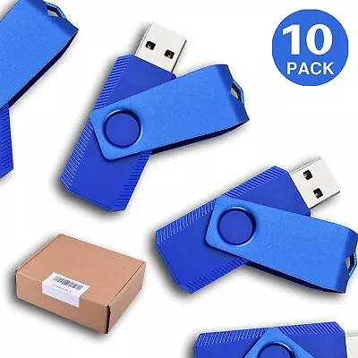 10PCS Flash Drive 2GB Memory Stick USB 2.0 Thumb Pen Drive Storage U Disk • $40.99