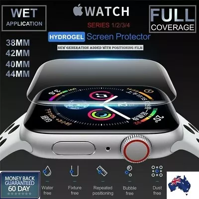 For Apple Watch Series 1/2/3/4/5/6 38/42mm 40/44mm IWatch Screen Protector • $4.48