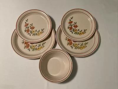 Corner Stone Corning Corelle Royal Garden 2 Dinner Plate  2 Luncheon  1 Bowl • $19.99