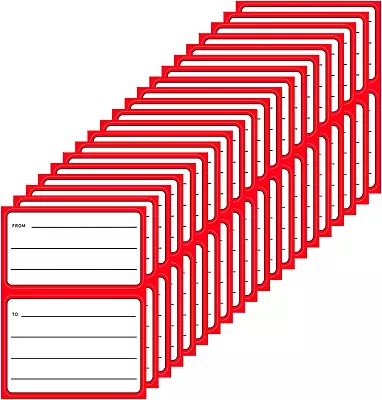 50 Sheets To/From Address Mailing Labels 4.5 X 3.5 Inch Blank Mail Address Lab • $8.77