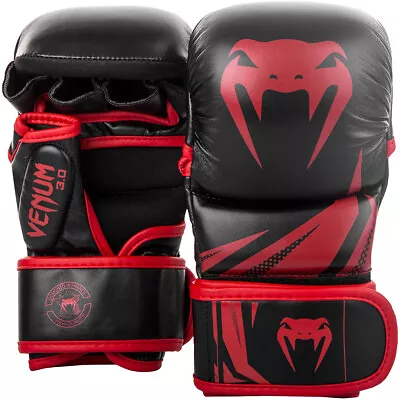 Venum Challenger 3.0 Sparring Gloves - Black/Red - For MMA And Boxing • $48.50