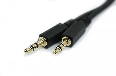 IPhone MP3 3.5mm Audio Cable For A FORD S-MAX TITANIUM Car With  AUX IN Port • £3.99