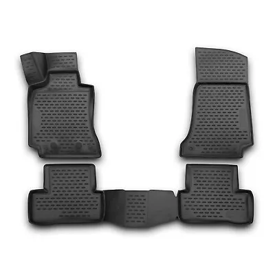 Floor Mats Liners For 2015-2021 Mercedes-Benz C-Class C300 C43 AMG C63 AMG Black • $79.90