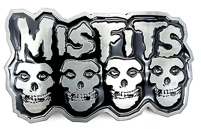 Misfits Rock Band Metal Black Enameled Belt Buckle  • $14.99