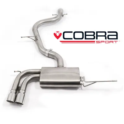 Cobra 3  Non-Res Cat Back Exhaust For VW Golf Mk5 GTI / Edition 30 (04-09) • $754.71