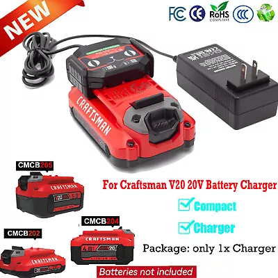 NEW Battery Charger Replacement For Craftsman V20 20V MAX Series Li-ion Battery • $22.66