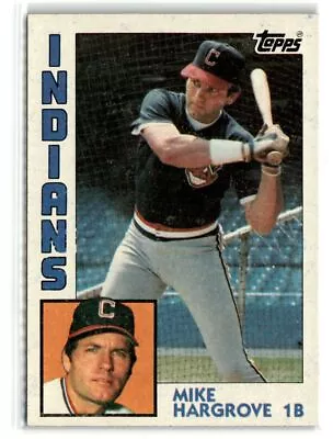 1984 Topps BASEBALL #764 Mike Hargrove Cleveland Indians • $1.32