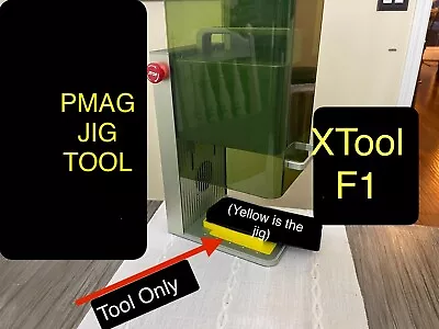 X-Tool F1 Laser Jig - Holds P.M.A.G. For Artwork Engraving. XTool • $10.76