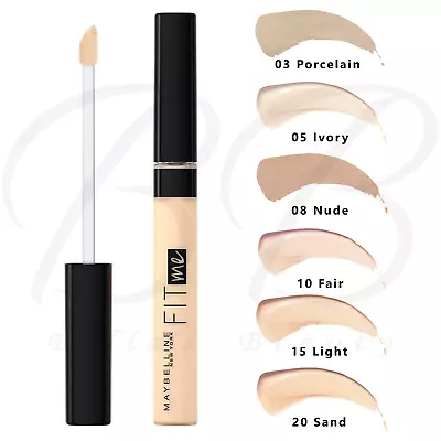 MAYBELLINE Fit Me! Natural Medium Coverage Oil Free Concealer 6.8ml *ALL SHADES* • $9.99