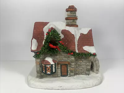 Vintage Collectable Stone Front Christmas Village Church 1992 With Light Hole • $19.99