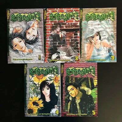 ETERNITY Vol. 1-5 Manga Manhwa Graphic Novel Book COMPLETE Lot In English • $89.99
