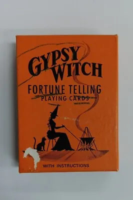 Vintage Gypsy Witch Tarot Fortune Telling Playing Cards US Playing Card Co USA • $14.99