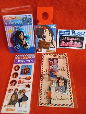 K-ON !!  Goods Lot Azusa Sticker Metal Charm Bulk Sale   • $61.95