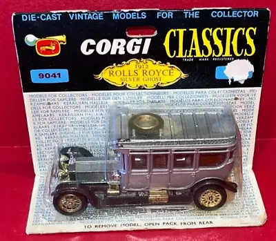 Corgi Classics # 9041 1912 ROLLS ROYCE SILVER GHOST • $38.50