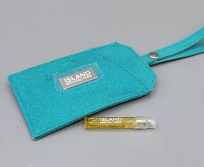 $12.78 • Buy Michael Kors ISLAND Eau De Parfum Mini Sample Spray + Travel Suitcase Bag Tag 