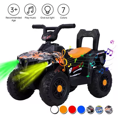 Kids Electric Ride On ATV Quad Bike 4 Wheeler Toy Car Rechargeable Battery 6V • $81.99