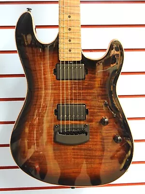 Ernie Ball Music Man Sabre HH Trem With Case - Cobra Burst • $3499