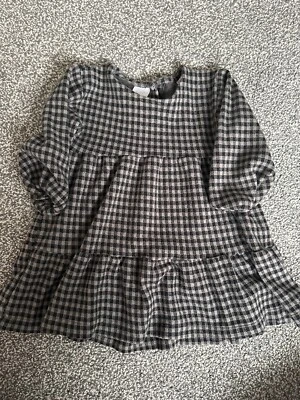 £1.20 • Buy Zara Girls Gingham Check Dress 2-3 Years 