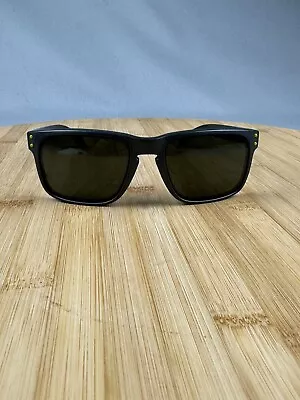 Oakley Holbrook Men’s Sunglasses 009102-38  55 -18 Steel Gray Frames Only Green • $60
