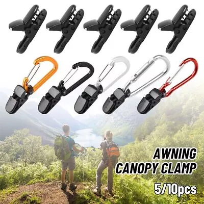 Canvas Tent Hike Parts Awning Canopy Clamp Tighten Tool Tarp Clip Trap Jaw Grip • $8.38