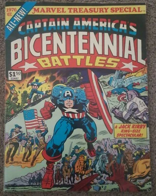 £30.82 • Buy S435 Marvel Treasury Special CAPTAIN AMERICA BICENTENNIAL BATTLES 8.5 VF+ (1976)