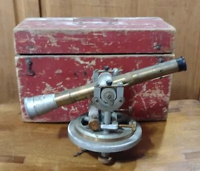 Vintage Surveying Level Scope With Box • $19.99