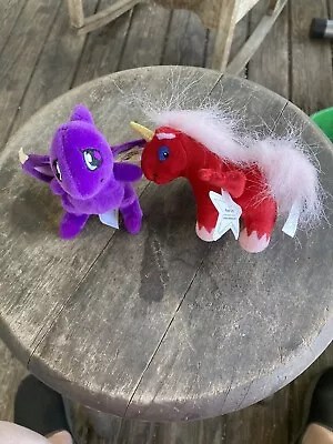 2004 McDonald’s Neopets Toys With Tags Dragon And Pegasus  • $15