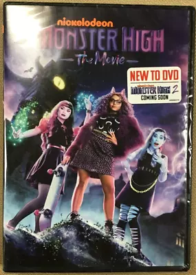 Monster High The Movie [2023 DVD] NEW 💿 • $10.99