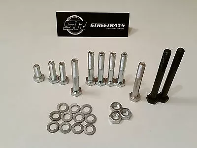 SR FOR 240SX KA24DE S13 S14 Trans Bell Housing Bolts 5 Speed Swap Starter Bolts • $34.95