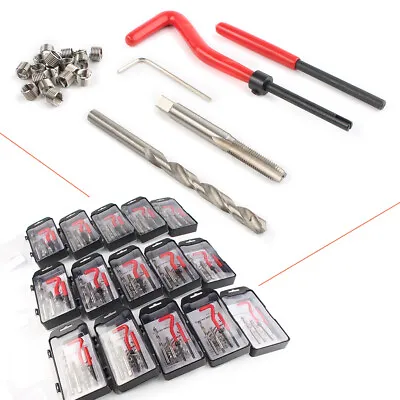 Metric Thread Repair Insert Kit M5 M6 M8 M10 M12 M14 Helicoil Pro Coil Tool USA • $26.85