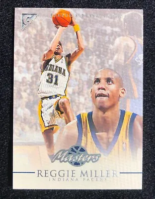 1999 Reggie Miller UCLA Indiana Pacers NBA MASTERS PARALLEL Basketball Card /250 • $54